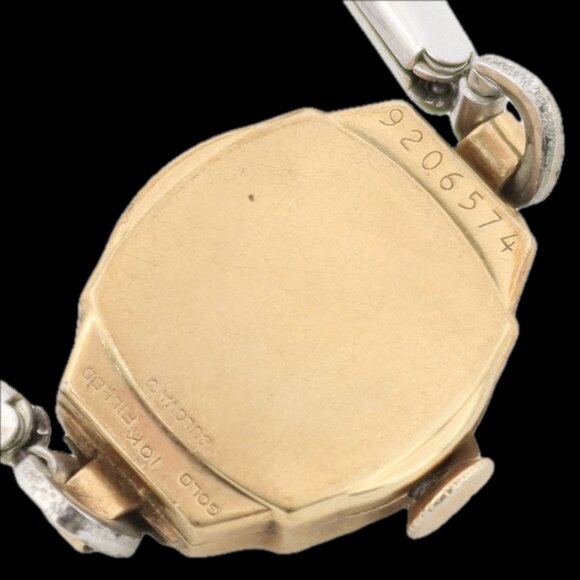 Vintage 1938 Bulova Lady Bulova Ladies Mechanical Wristwatch 6 AZ Swiss 10k GF main image 5